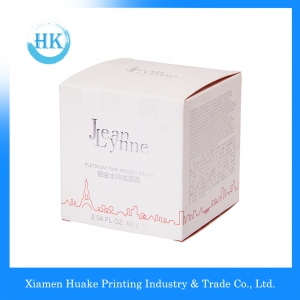 Luxus-Papierverpackung kosmetische Cremes Square Box für Körperpflege 