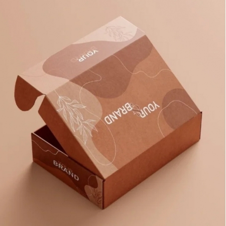 Custom Corrugated Cardboard Box Carton Packaging Rigid For Cosmetic Products 