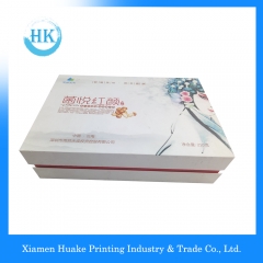 Drucken Fancy Paper Magnetic Hardcover Box mit Flip-Oberteil