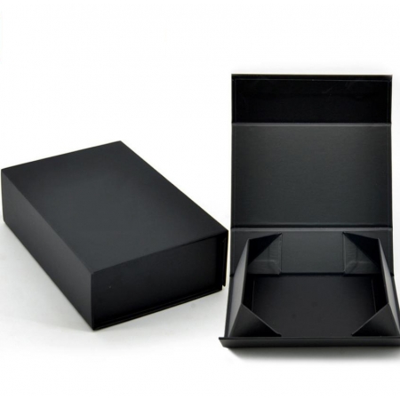 Customized Luxury Folding Gift Box with Ribbon Closure 