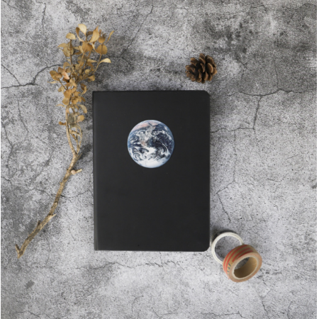 Custom Notebook Manufacturer Business Diaries Calendar Agenda Planet Logo Custom Black 