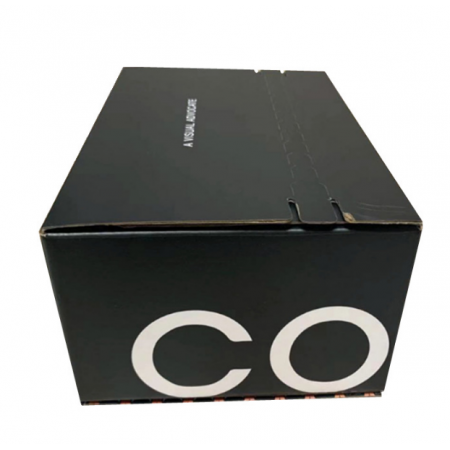 Custom Mailer Carton Box With Zipper Tear Strip Corrugated Paper Boxes 