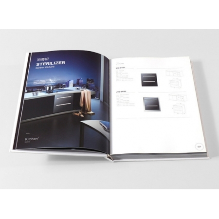 Custom Catalog Book Printing Print Magazine Brochure Softcover 